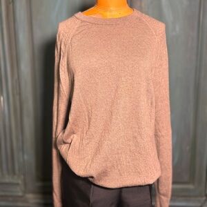 Italian Merino Banana Republic Tan Long Sleeve Sweater Cozy